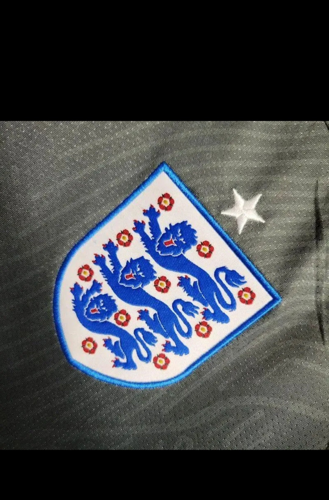 England Euro 2024 Black