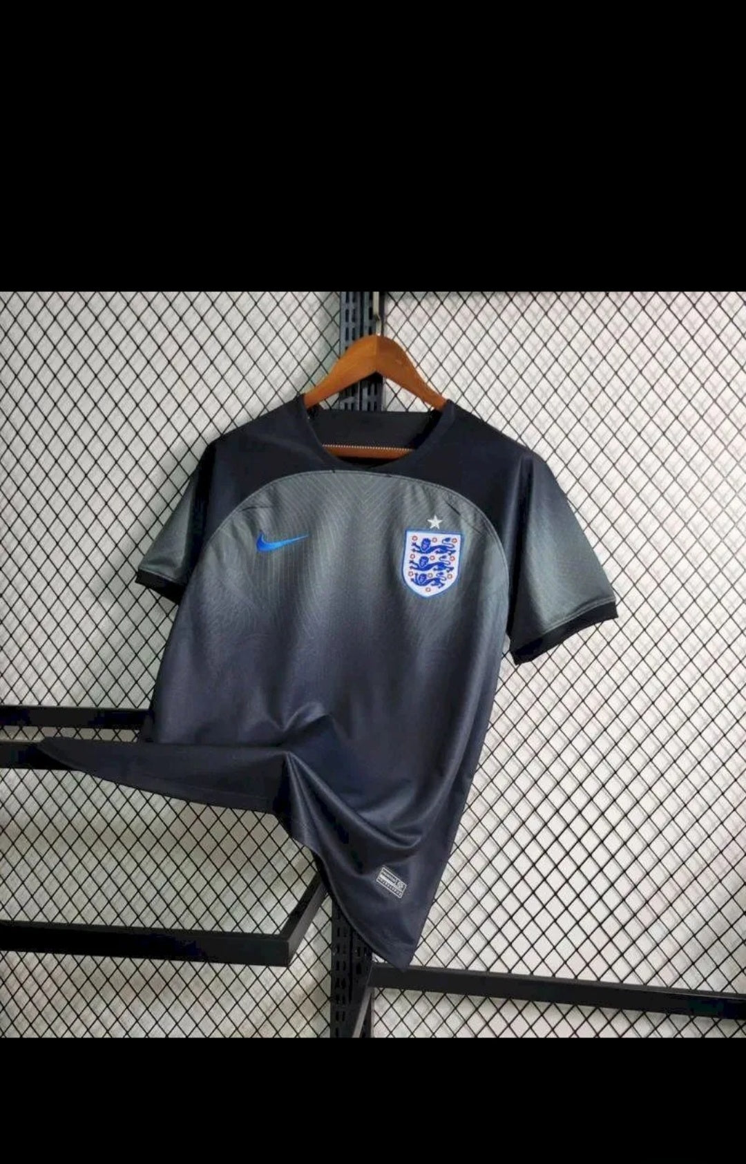 England Euro 2024 Black