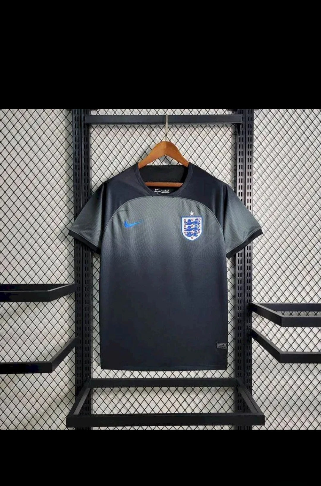 England Euro 2024 Black