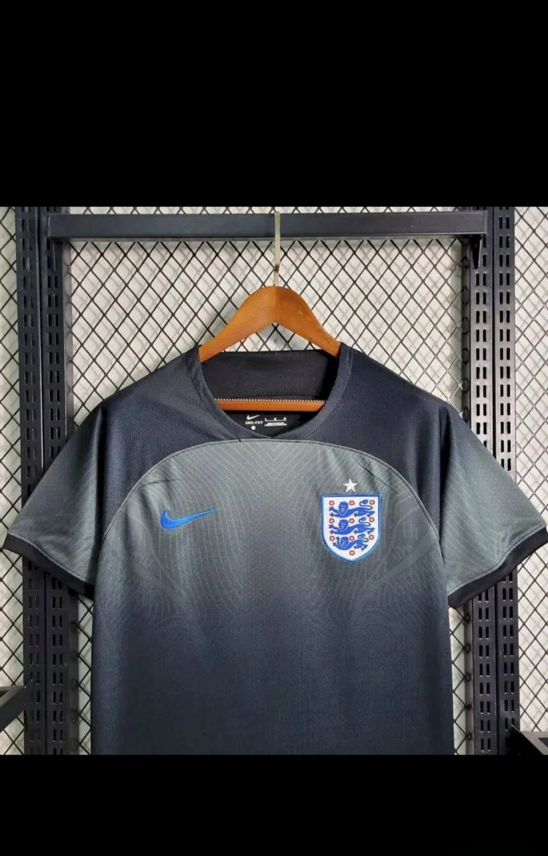 England Euro 2024 Black